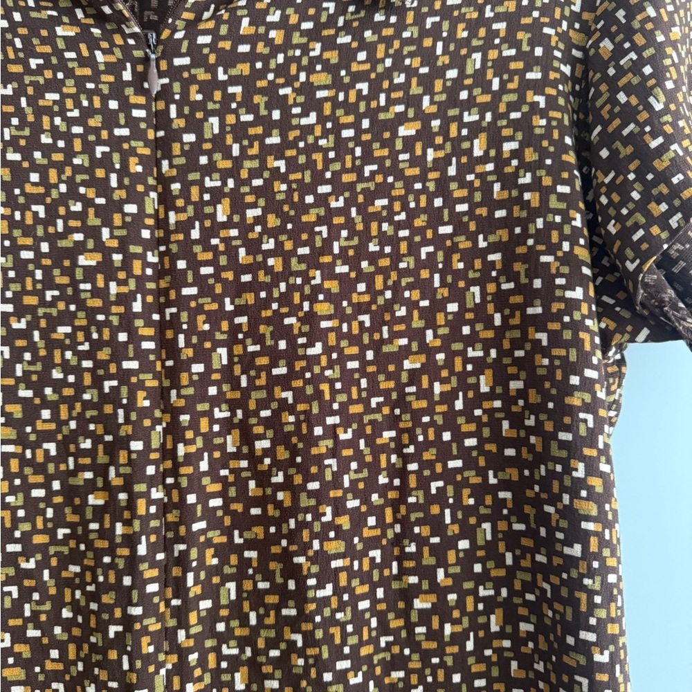 Vintage Express Retro Chic Shirt Dress - Picture 3 of 6